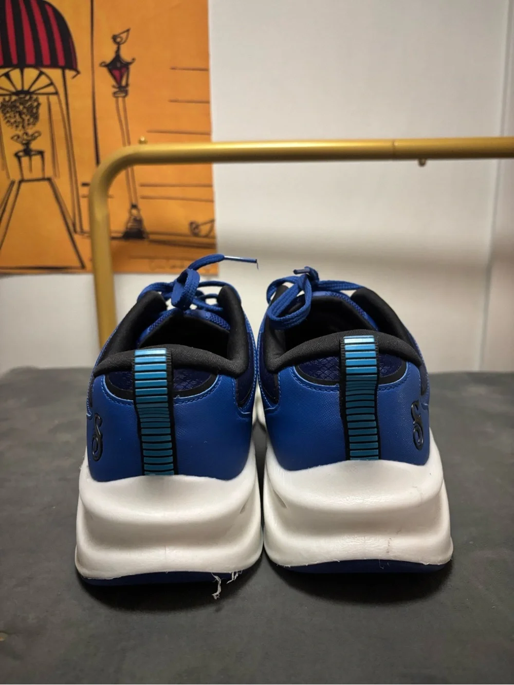 SnoopDogxSkechers collab Blue Athletic Lace-Up Sneakers